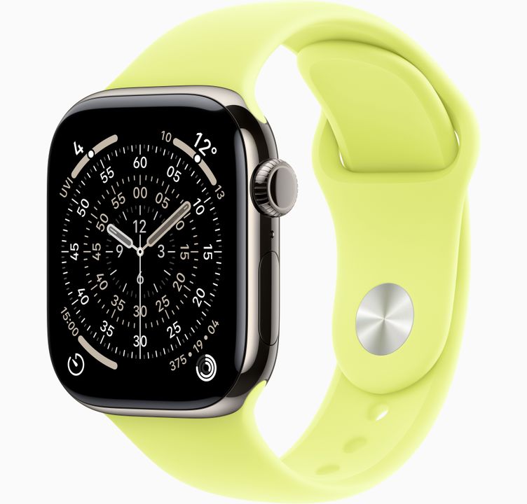 Apple Watch Series 11 (GPS, Cellular) Titanium Sport band - 46 mm