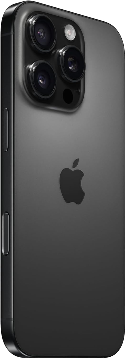 iPhone 16 Pro Black Titanium (Renewed)