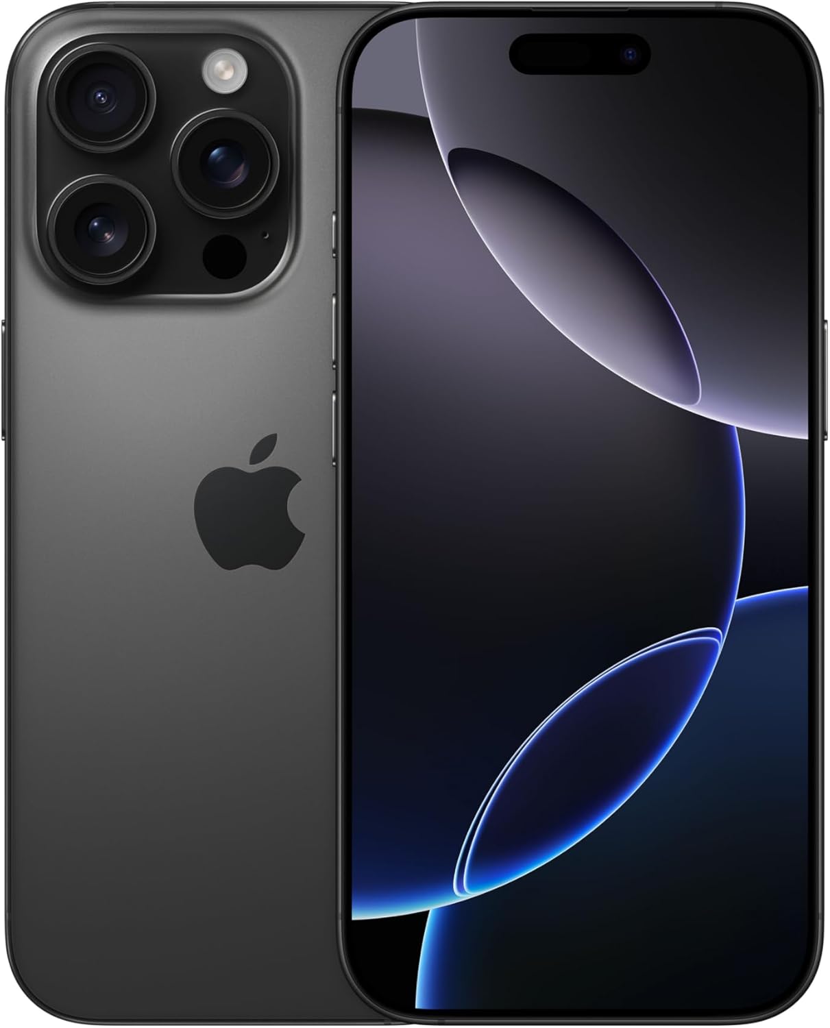 iPhone 16 Pro Black Titanium (Renewed)