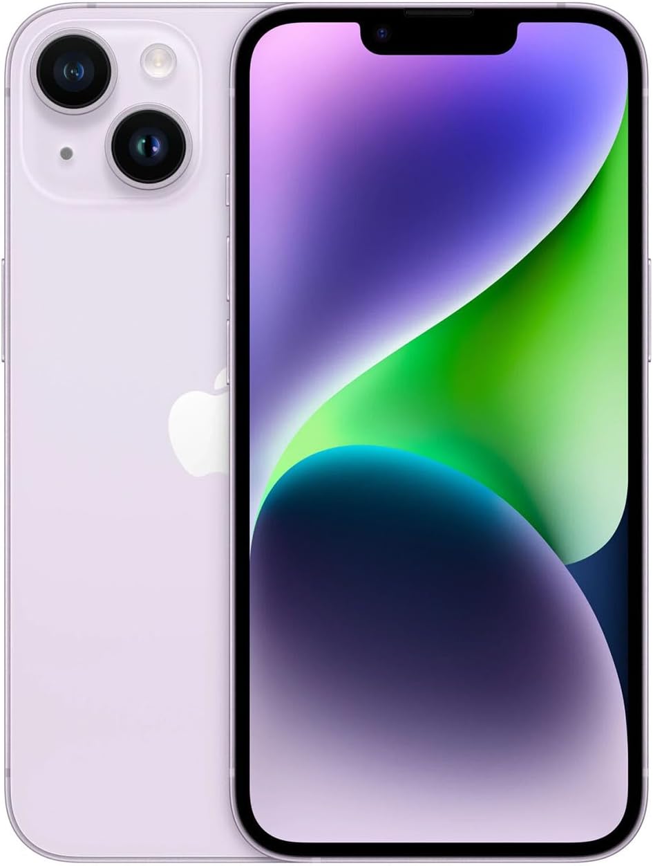 iPhone 14 Purple (Renewed)