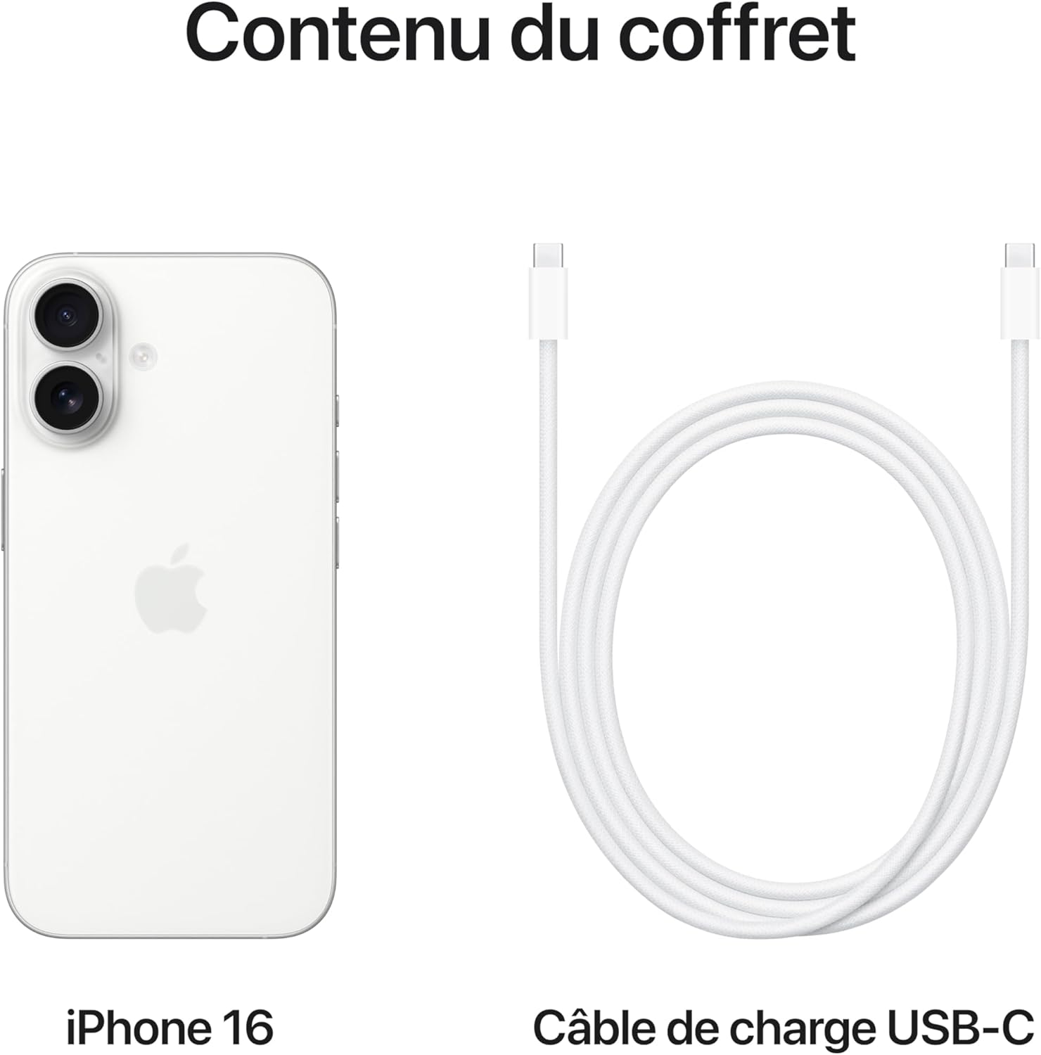 iPhone 16 White (Renewed)