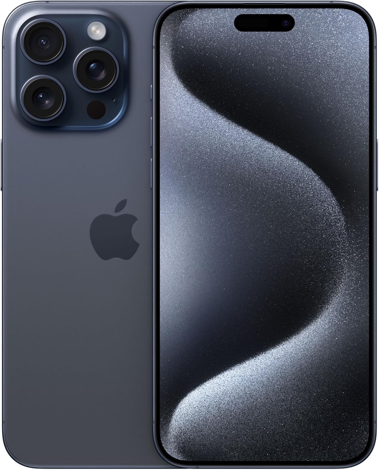 iPhone 15 Pro Max Blue Titanium (Renewed)