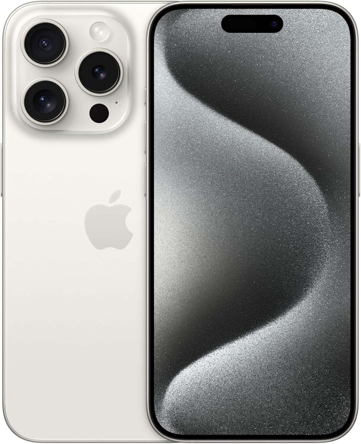 iPhone 15 Pro White Titanium (Renewed)