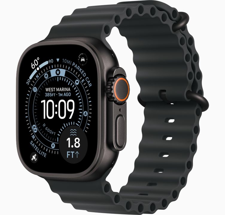 Apple Watch Ultra 3 (GPS, Cellular) Titanium Ocean band - 49mm