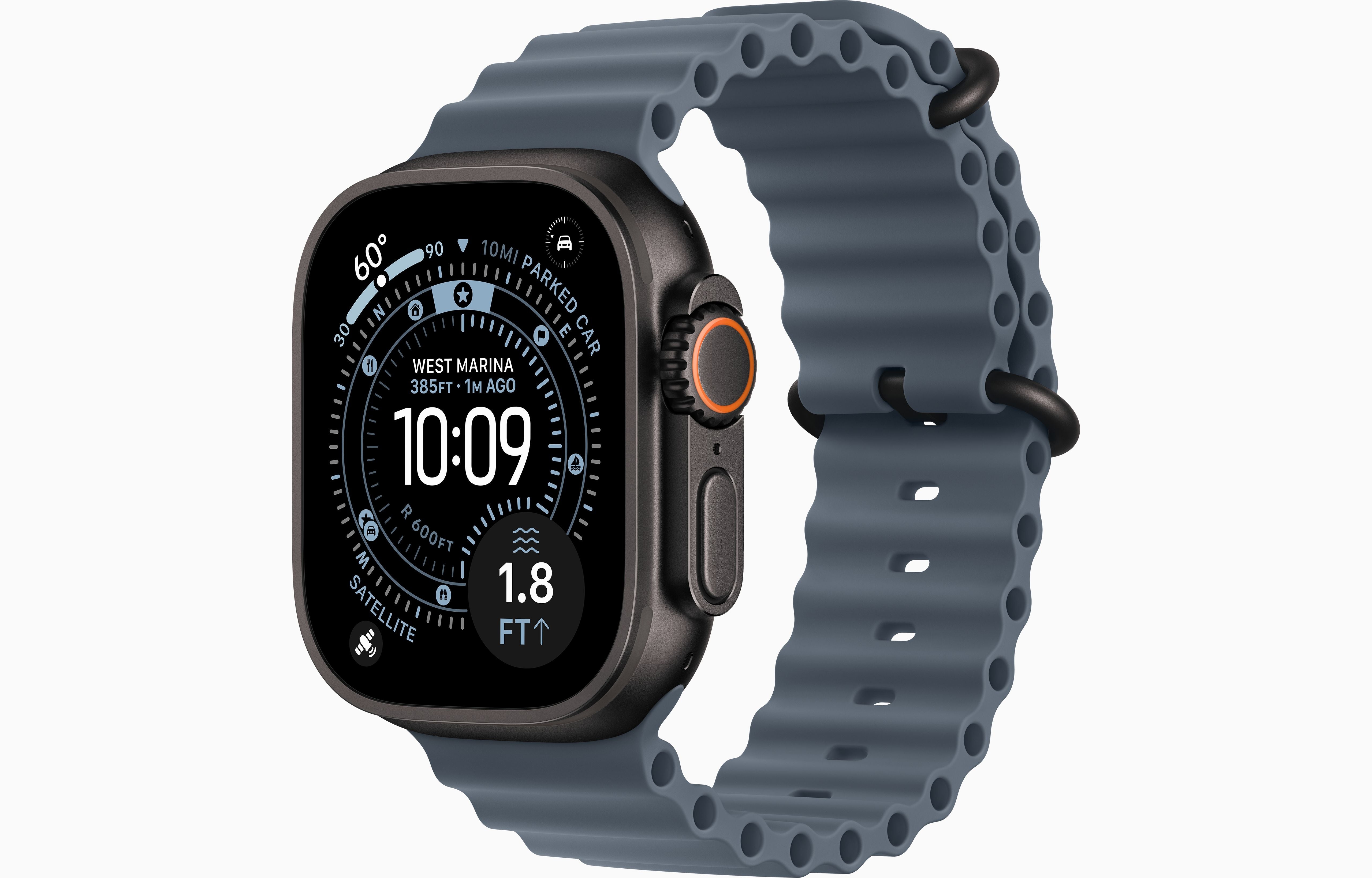 Apple Watch Ultra 3 (GPS, Cellular) Titanium Ocean band - 49mm
