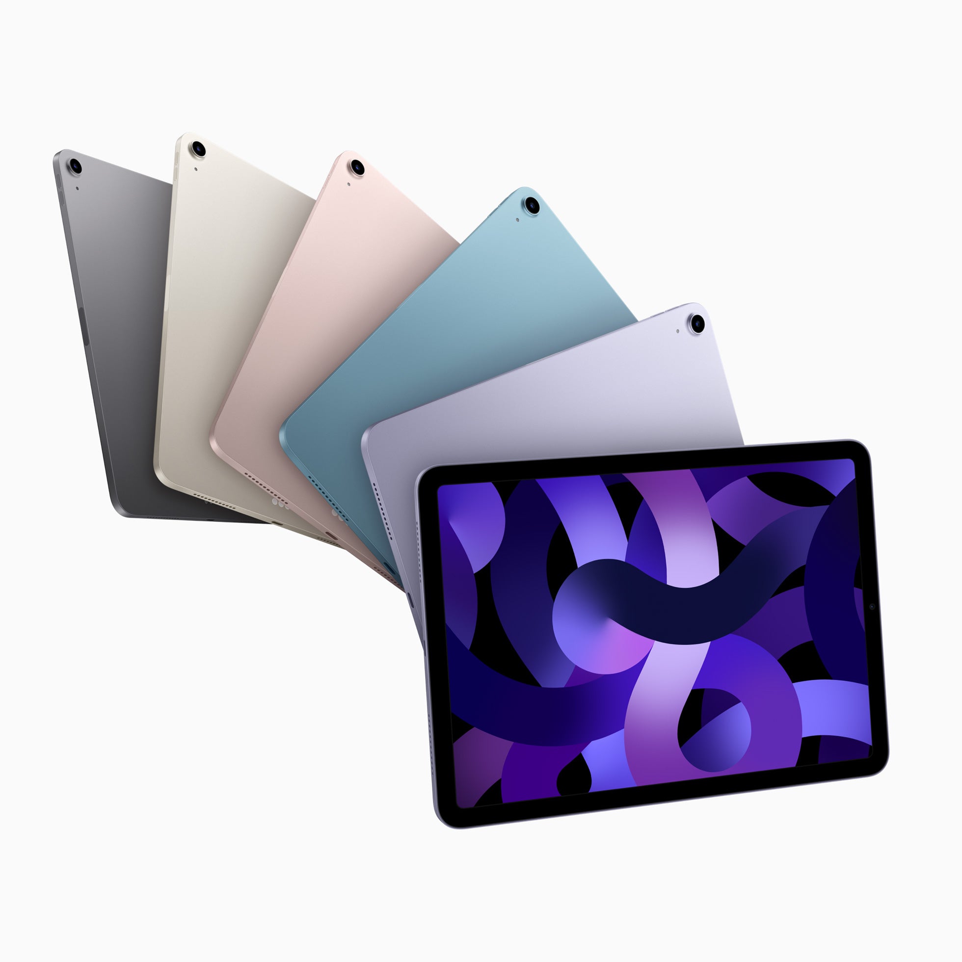 Renewed iPad Air 5 (2022, M1) 10.9" - Light blue