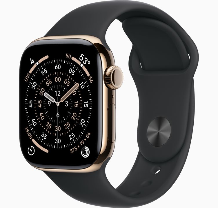 Apple Watch Series 11 (GPS, Cellular) Titanium Sport band - 46 mm