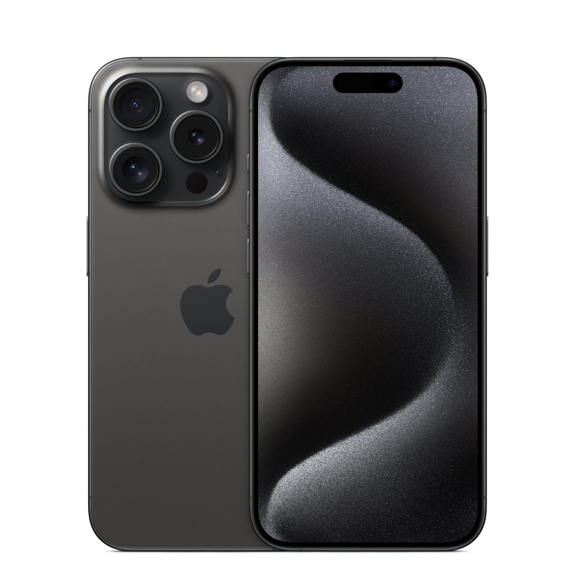 iPhone 15 Pro Black Titanium (Renewed)
