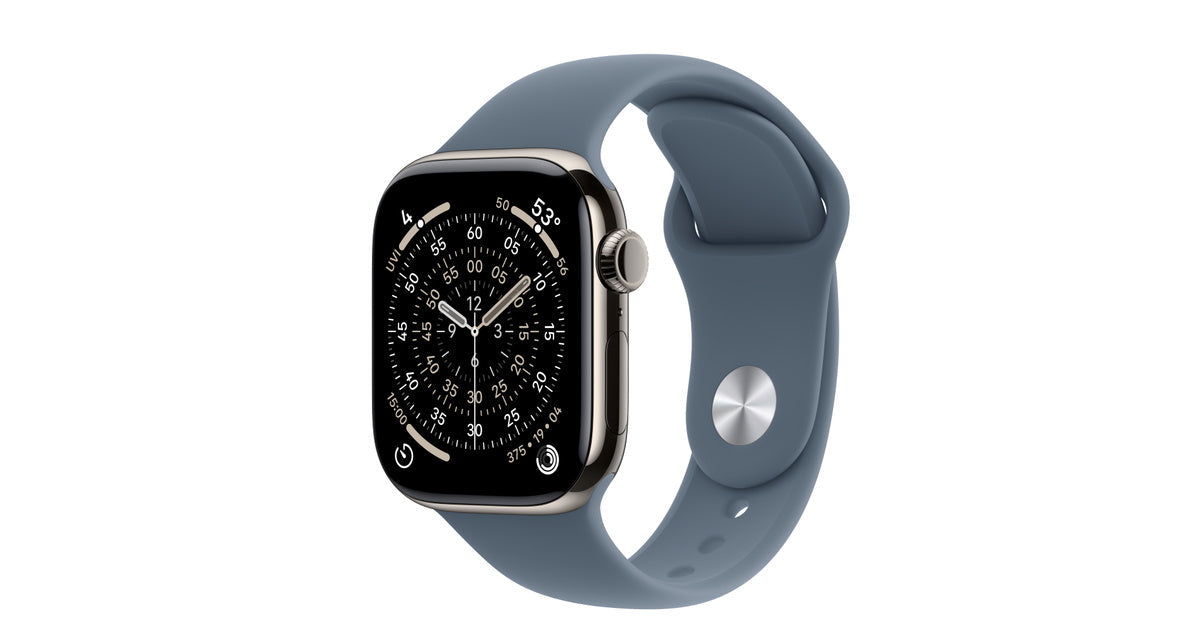 Apple Watch Series 11 (GPS, Cellular) Titanium Sport band - 42 mm