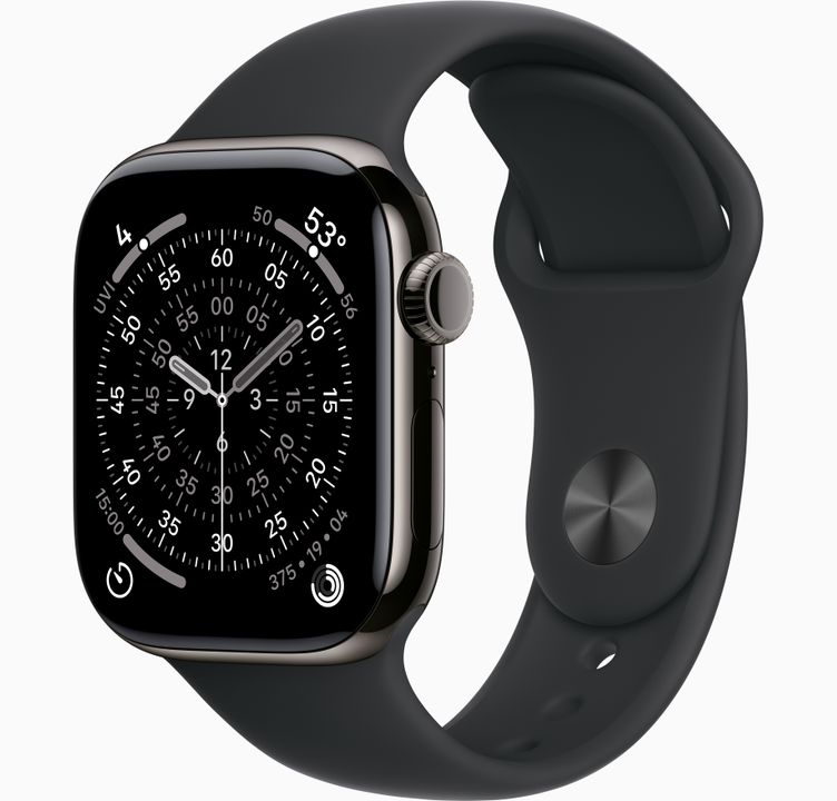 Apple Watch Series 11 (GPS, Cellular) Titanium Sport band - 46 mm
