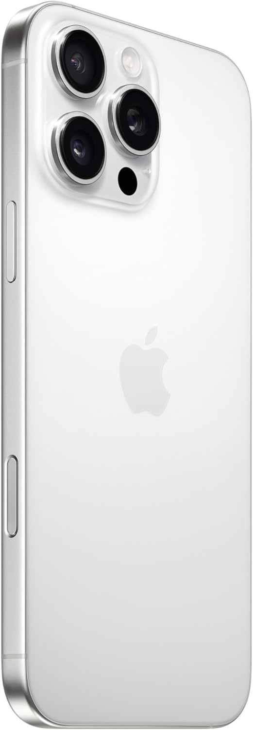 iPhone 16 Pro Max White Titanium (Renewed)