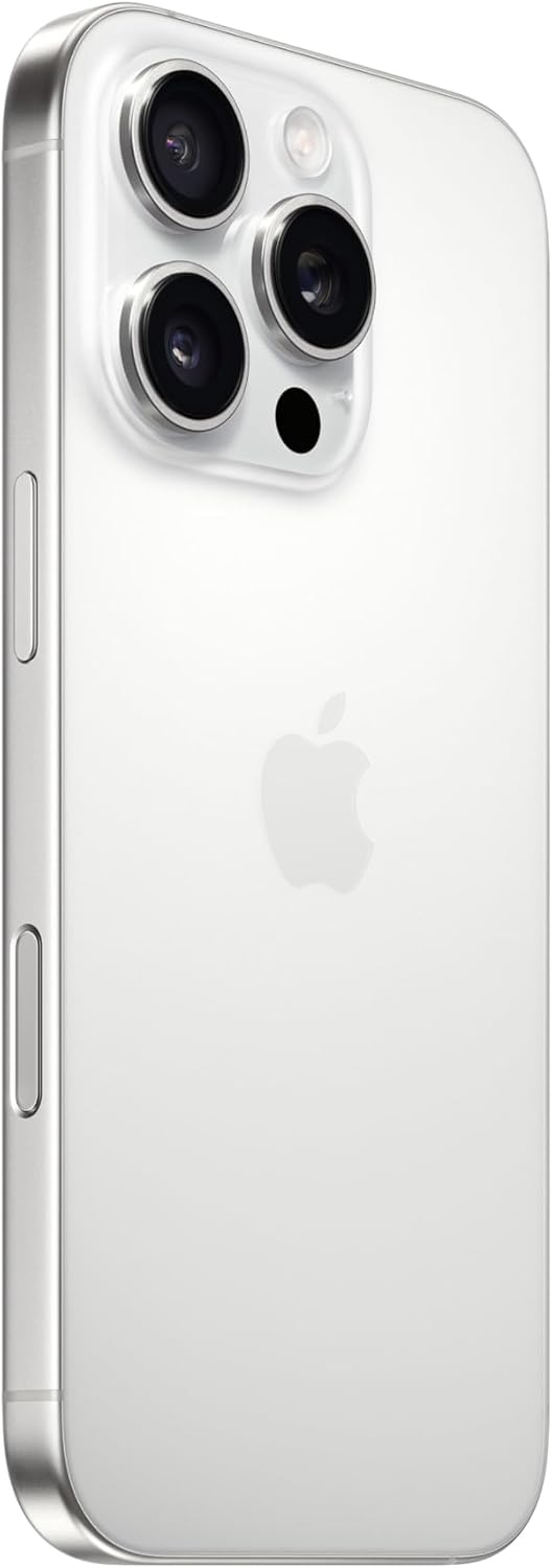 iPhone 16 Pro White Titanium (Renewed)