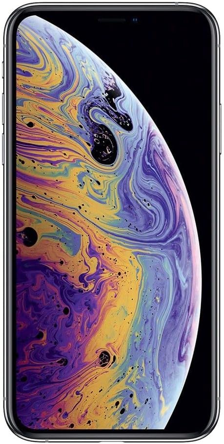 iPhone XS Max Silver (Renewed)