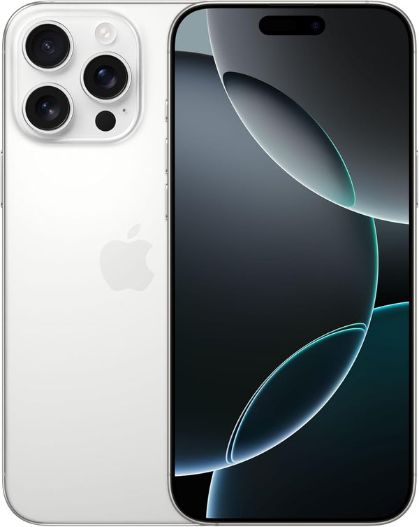 iPhone 16 Pro Max White Titanium (Renewed)