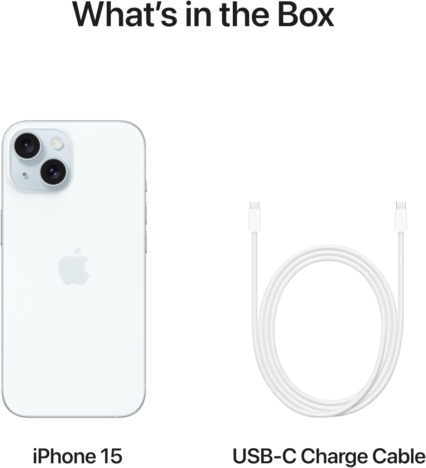 iPhone 15 Blue (Renewed)