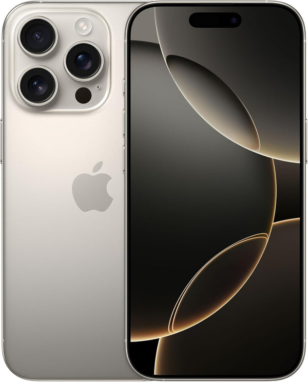 iPhone 16 Pro Natural Titanium (Renewed)