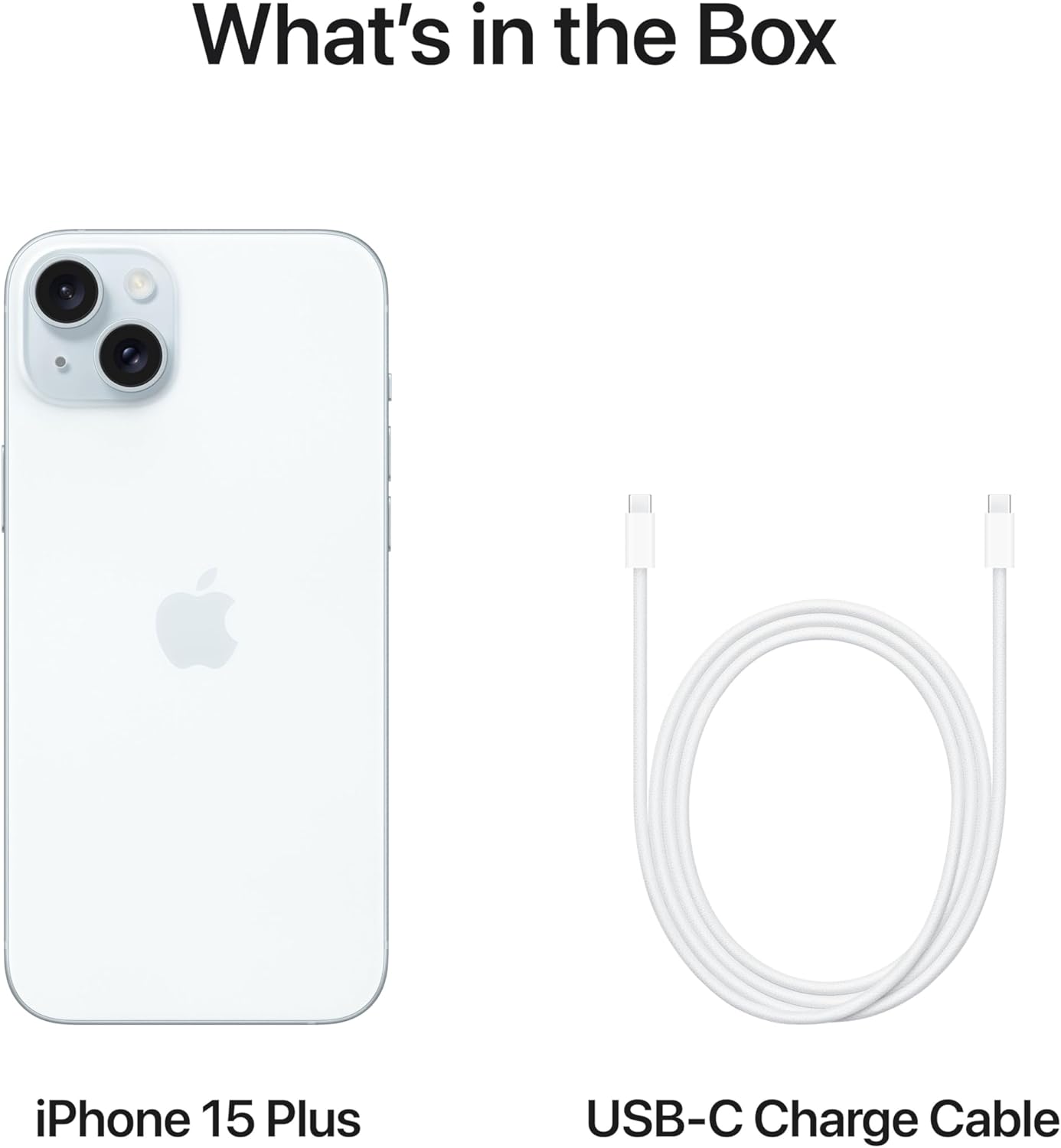 iPhone 15 Plus Blue (Renewed)