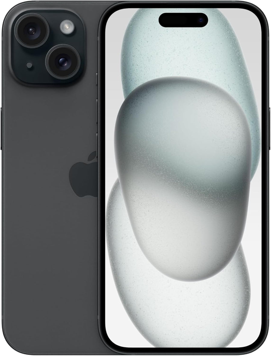 iPhone 15 Black (Renewed)
