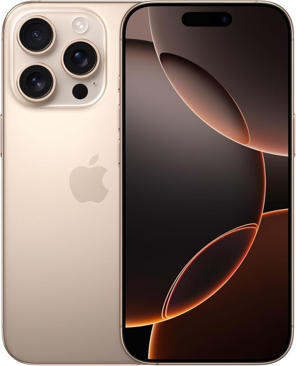iPhone 16 Pro Desert Titanium (Renewed)