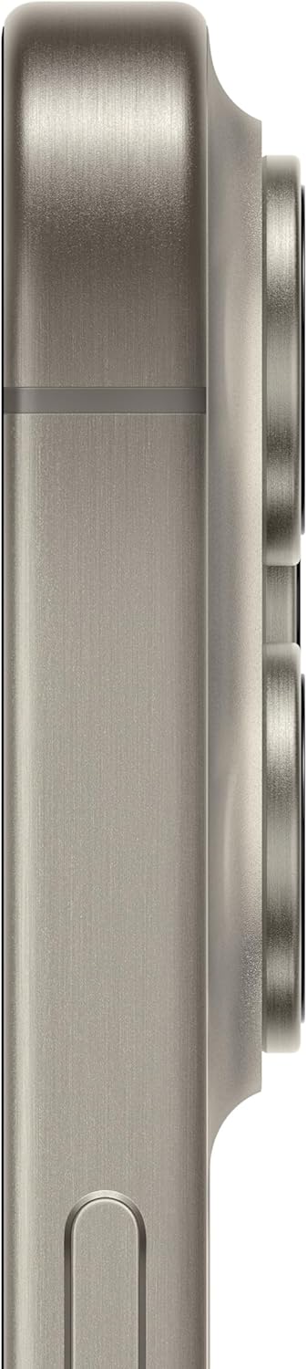 iPhone 15 Pro Max Natural Titanium (Renewed)