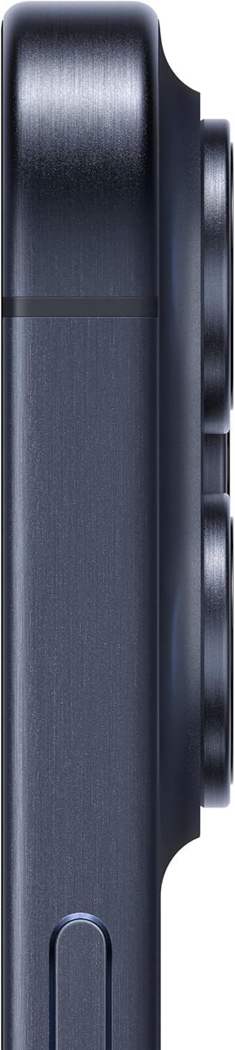 iPhone 15 Pro Max Blue Titanium (Renewed)