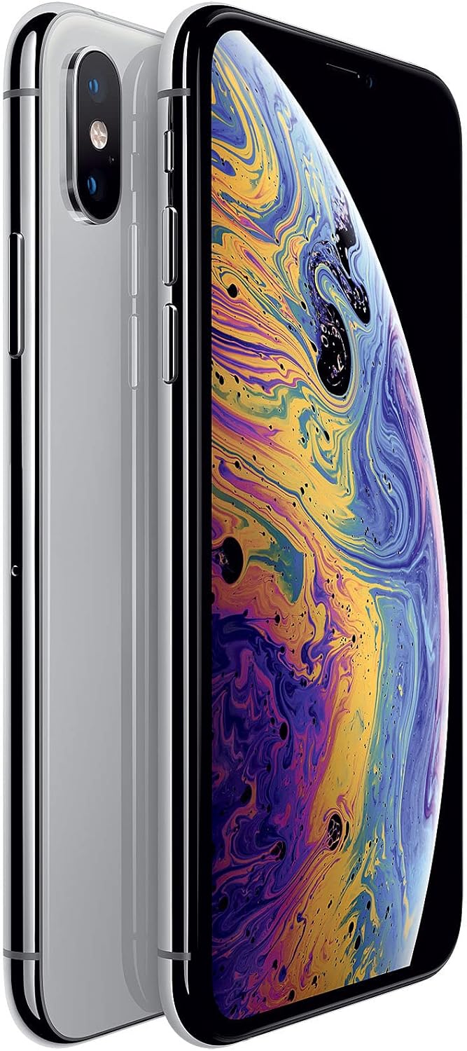 iPhone XS Max Silver (Renewed)