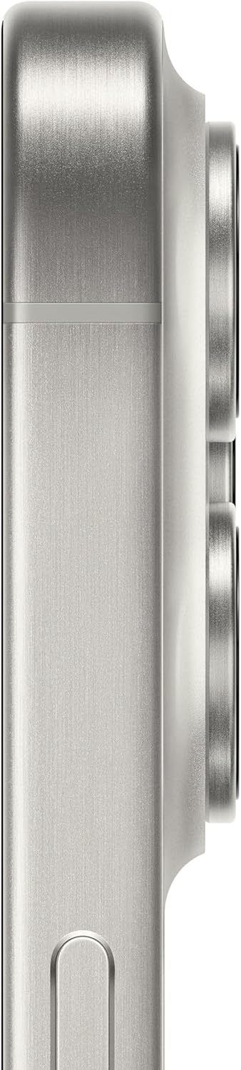 iPhone 15 Pro Max White Titanium (Renewed)
