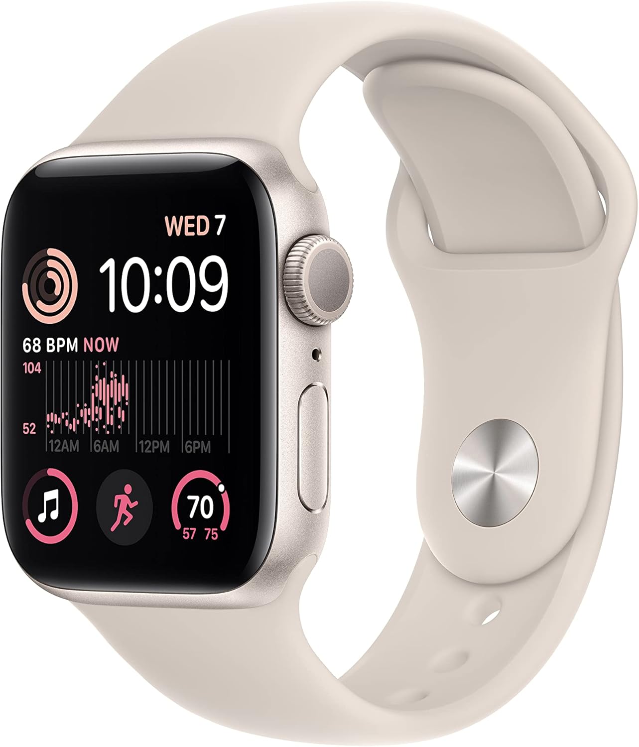 ساعة Apple Watch SE (الجيل الثاني بنظام تحديد المواقع)