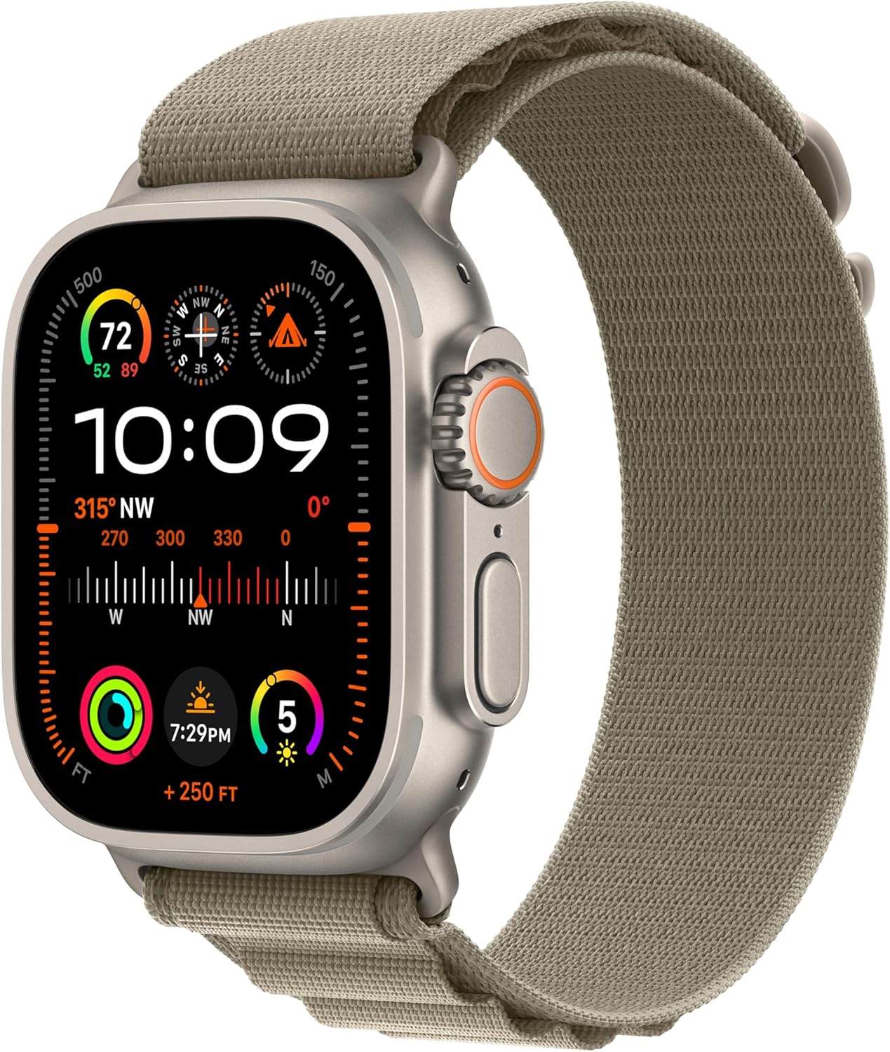 Apple Watch Ultra 2 (GPS, Cellular) Titanium Alpine Loop - 49mm