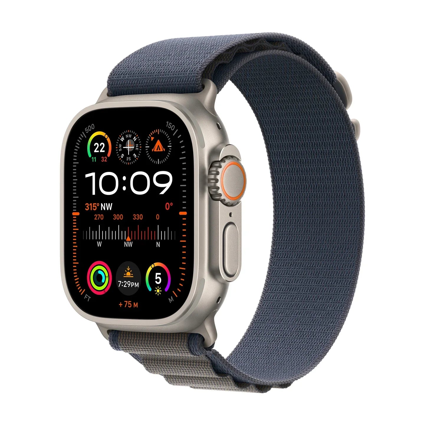 Apple Watch Ultra 2 (GPS, Cellular) Titanium Alpine Loop - 49mm