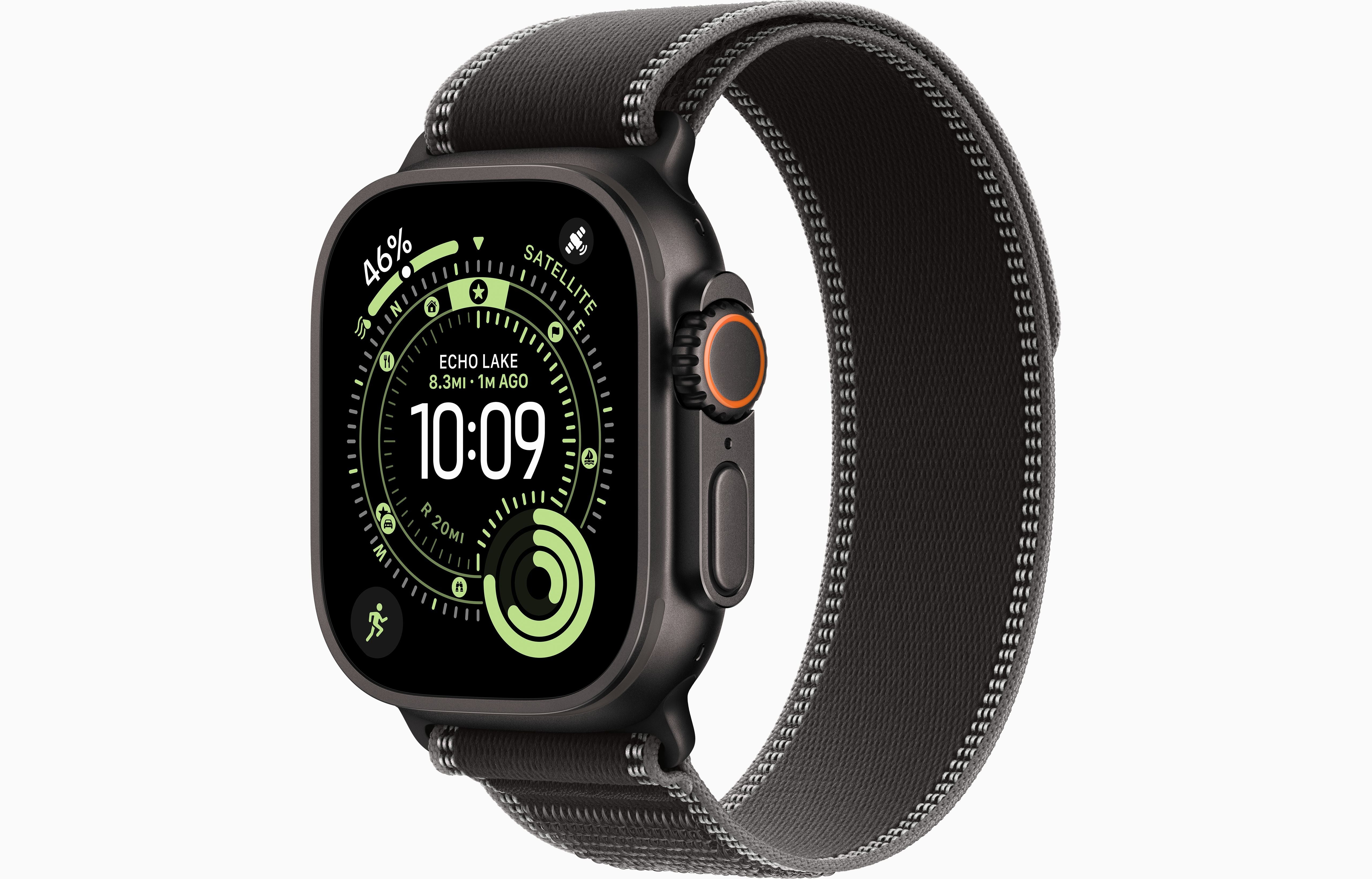 Apple Watch Ultra 3 (GPS, Cellular) Titanium Trail Loop - 49mm