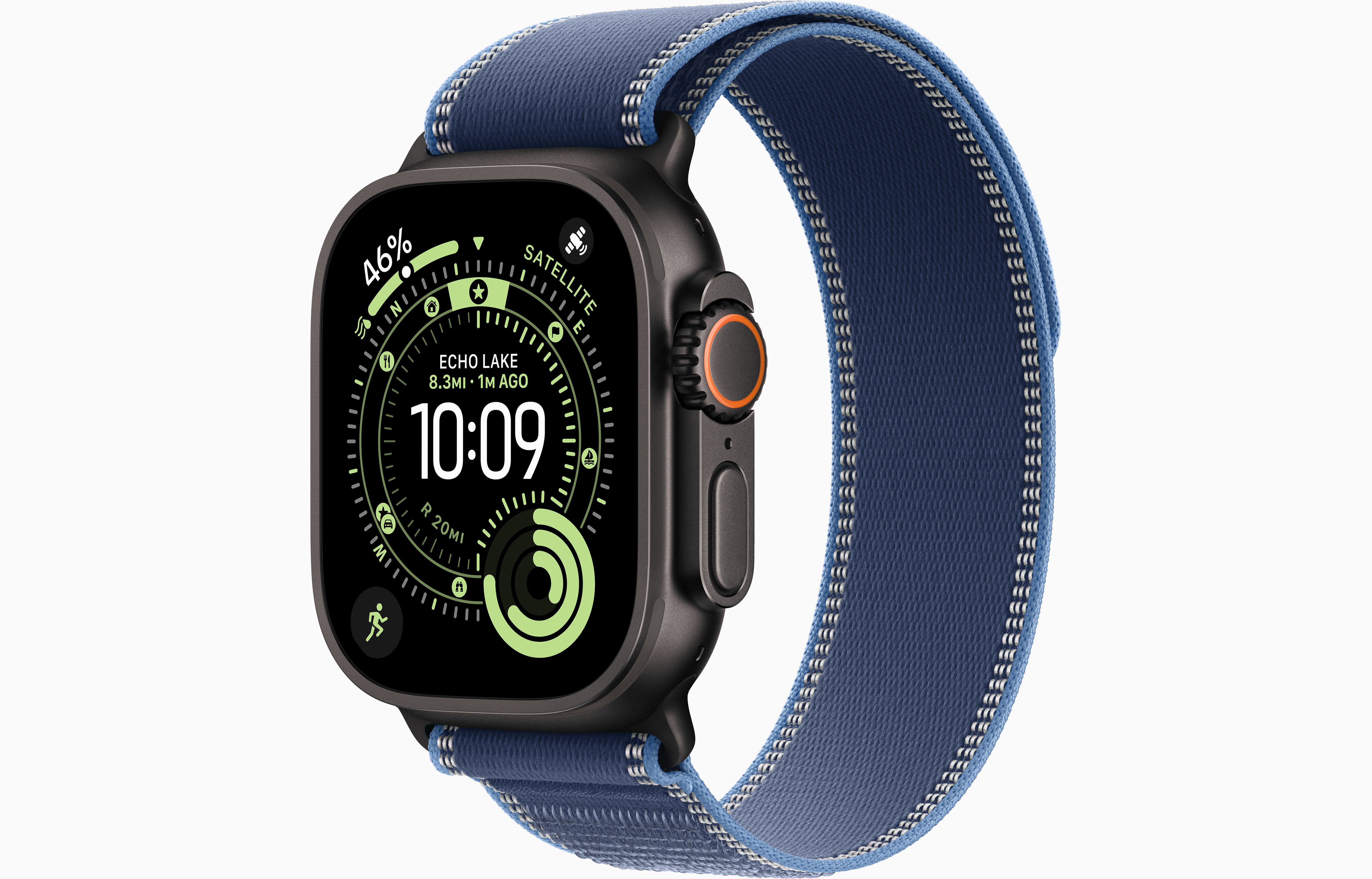 Apple Watch Ultra 3 (GPS, Cellular) Titanium Trail Loop - 49mm