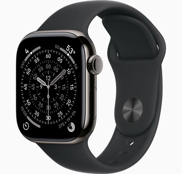 Apple Watch Series 10 (GPS, Cellular) Titanium Sport band -