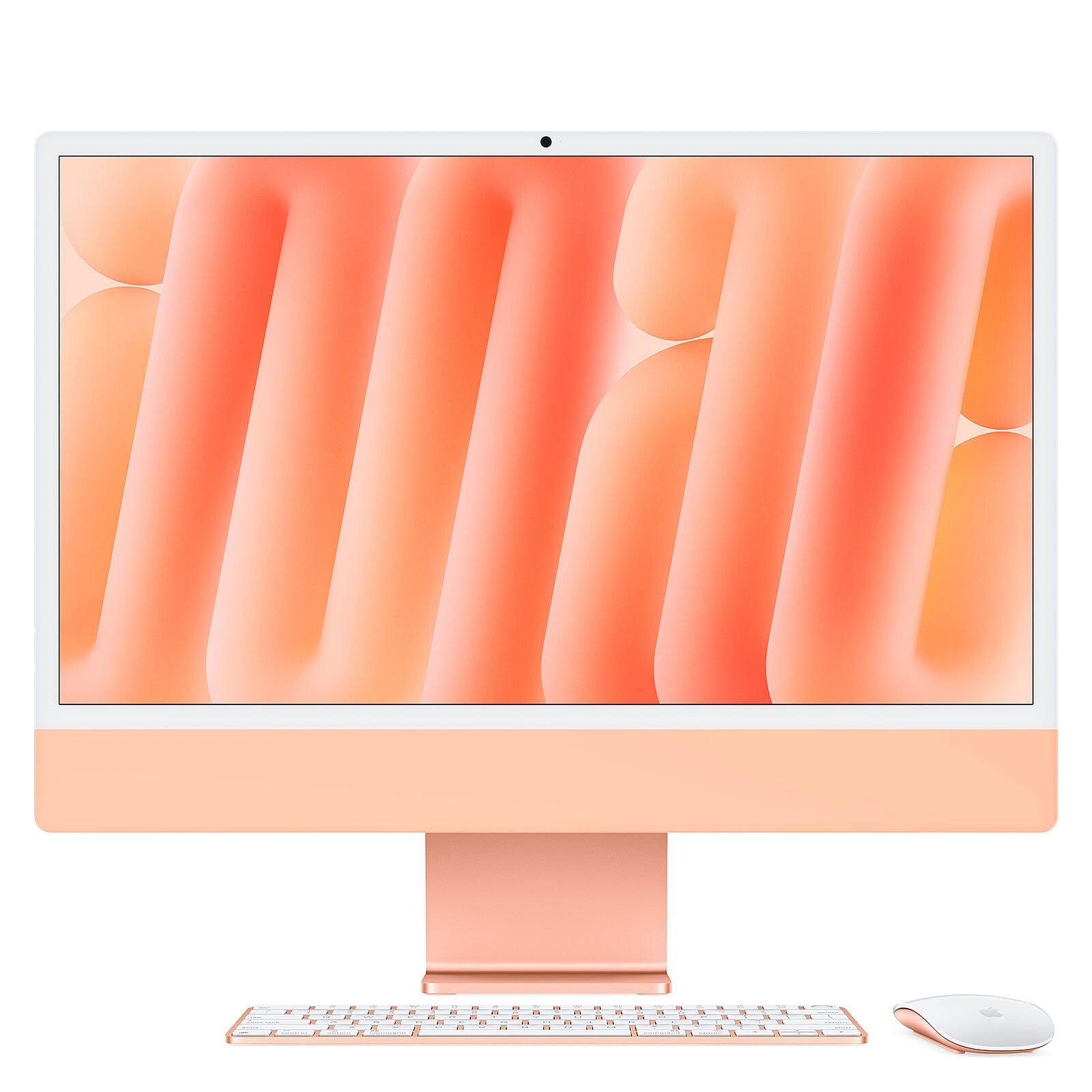 iMac 24" 2021 Apple M1 3.2GHz 8 cores CPU 8 cores GPU SSD Orange