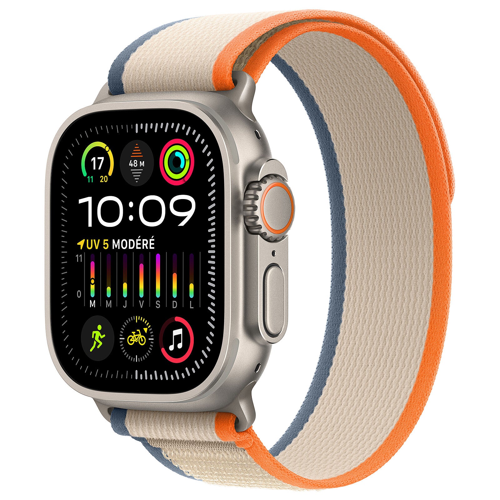 Apple Watch Ultra 2 (GPS, Cellular) Titanium Trail Loop - 49mm