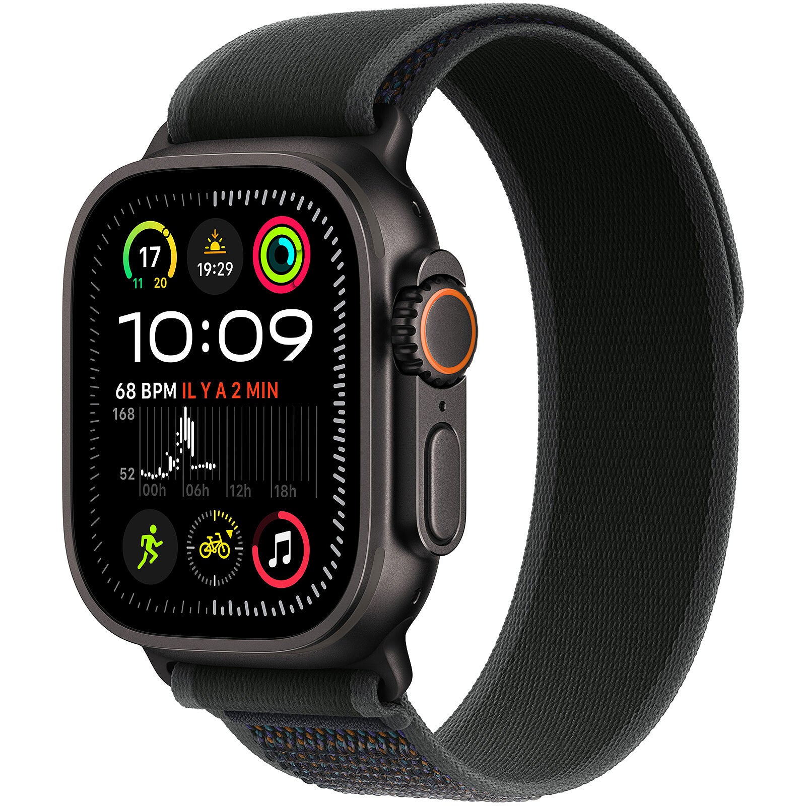Apple Watch Ultra 2 (GPS, Cellular) Titanium Trail Loop - 49mm