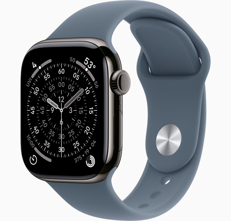 Apple Watch Series 11 (GPS, Cellular) Titanium Sport band - 46 mm