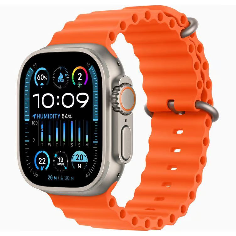 Apple Watch Ultra 2 (GPS، خلوي) بحزام Ocean من التيتانيوم - 49 مم