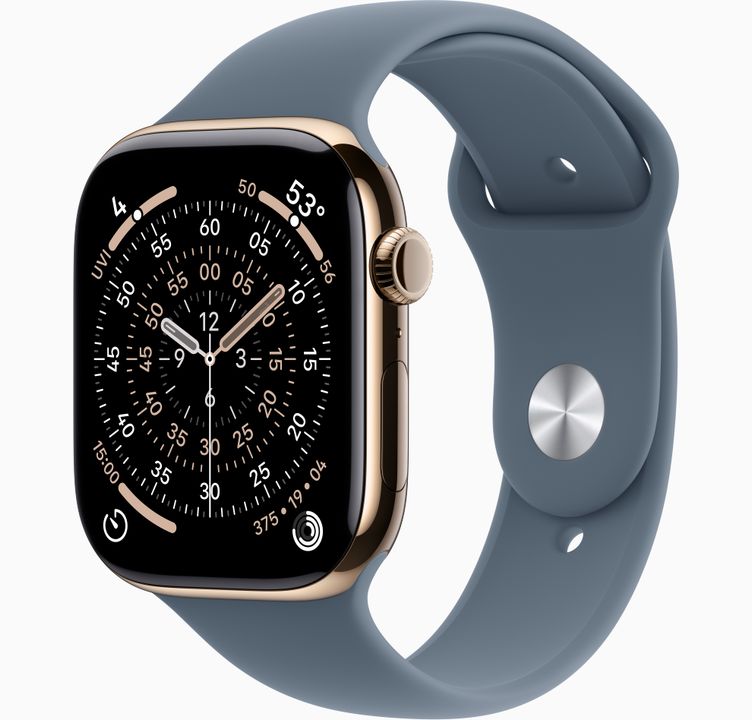 Apple Watch Series 11 (GPS, Cellular) Titanium Sport band - 46 mm