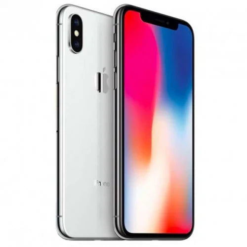 iPhone X Silver (Renewed)