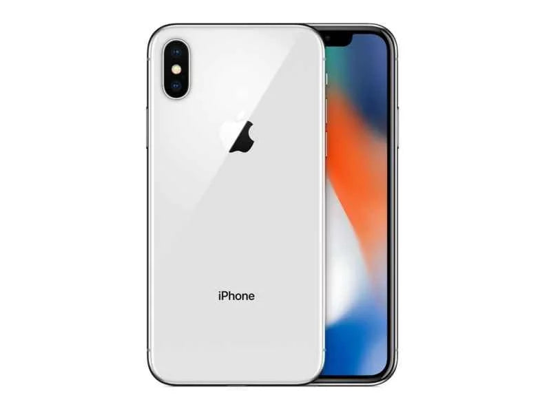 iPhone X Silver (Renewed)