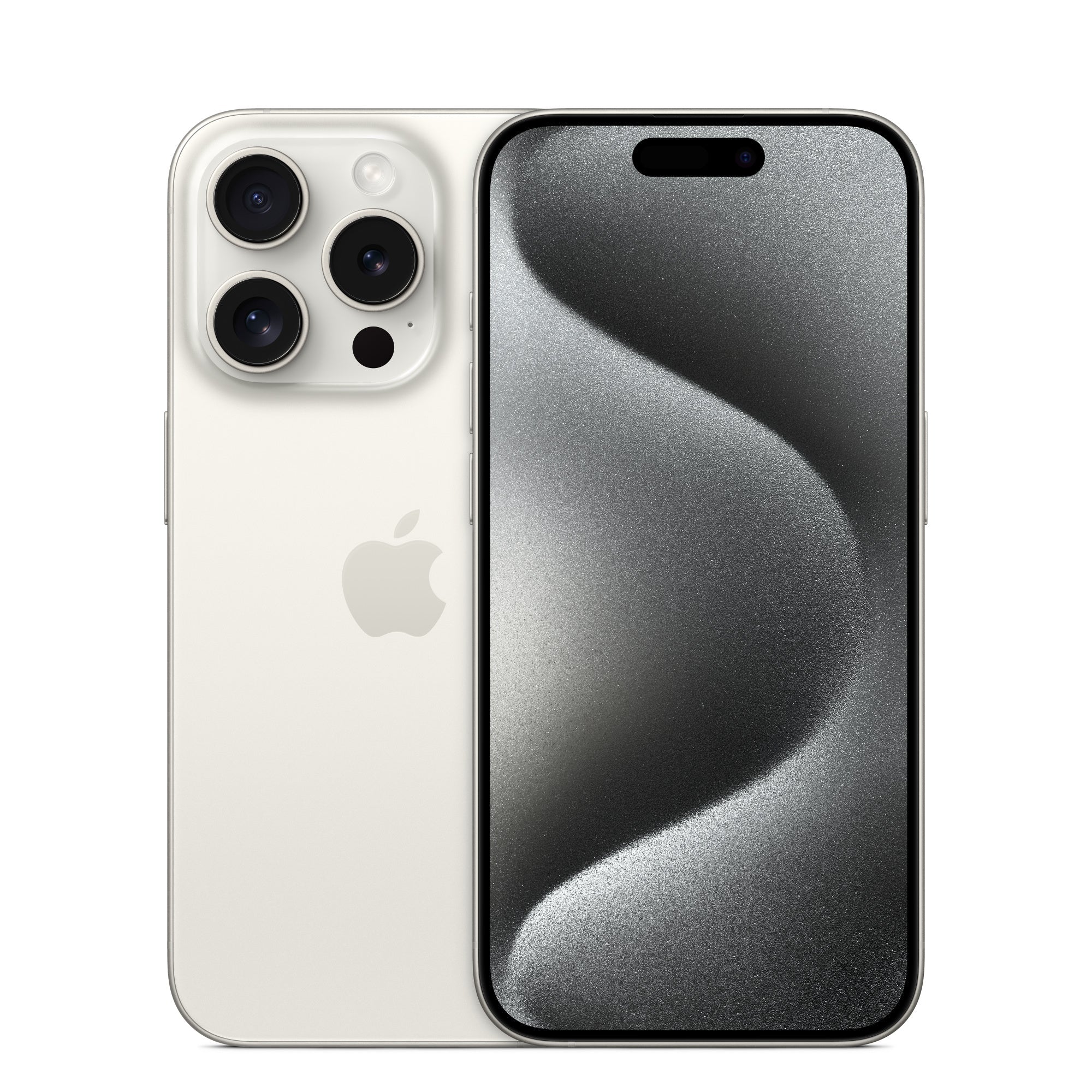 iPhone 15 Pro White Titanium (Renewed)